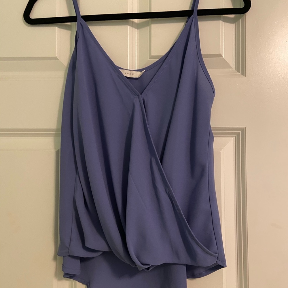 Wrap blouse top